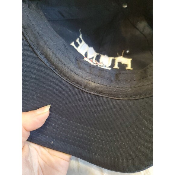 Unisex Baseball Hat Embroidered Skull & Cross Bones Fiume American Adjustable - Picture 7 of 9